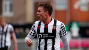 Spennymoor Town midfielder Mark Anderson