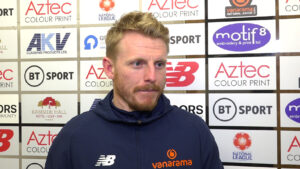 Spennymoor Town Assistant Manager Jamie Chandler