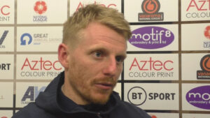 Spennymoor Town Assistant Manager Jamie Chandler