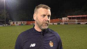 Spennymoor Town First Team Coach Lewis Dickman