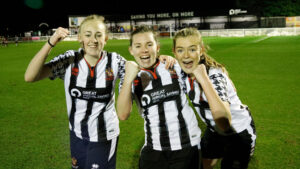 Meg Foster, Courtney Mole and Holly Middleton