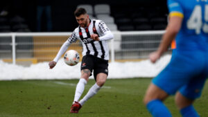 Spennymoor Town midfielder Callum Ross