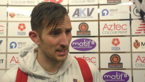 Spennymoor Town defender Joe Tait