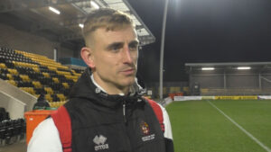 Spennymoor Town striker Glen Taylor