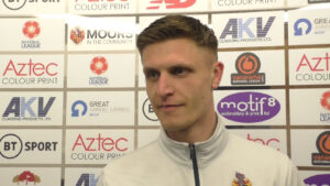 Spennymoor Town defender Michael Ledger