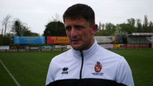 Spennymoor Town midfielder Rob Ramshaw