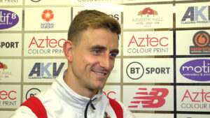 Spennymoor Town striker Glen Taylor