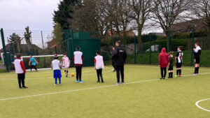 Moors in the Community's Disability Football session