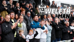 Spennymoor Town fans at The Brewery Field