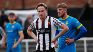 Spennymoor Town midfielder Connor Shanks