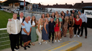 Spennymoor Town Ladies players and staff at The Brewery Field