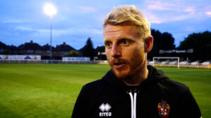 Spennymoor Town boss Jamie Chandler