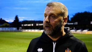 Spennymoor Town Assistant Manager Lewis Dickman
