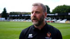 Spennymoor Town Assistant Manager Lewis Dickman