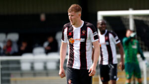 Spennymoor Town midfielder Sam Fielding