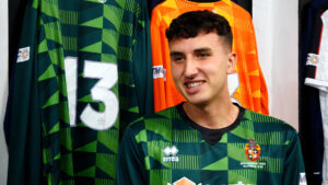 Spennymoor Town goalkeeper Michael Roxburgh