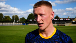 Spennymoor Town midfielder Danny Greenfield