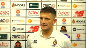 Spennymoor Town midfielder Rob Ramshaw