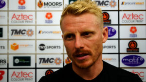 Spennymoor Town boss Jamie Chandler