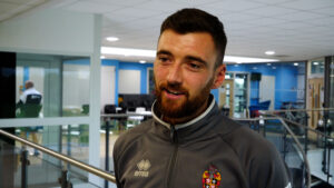 Spennymoor Town midfielder Callum Ross