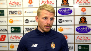 Spennymoor Town boss Jamie Chandler