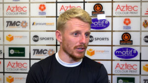 Spennymoor Town boss Jamie Chandler