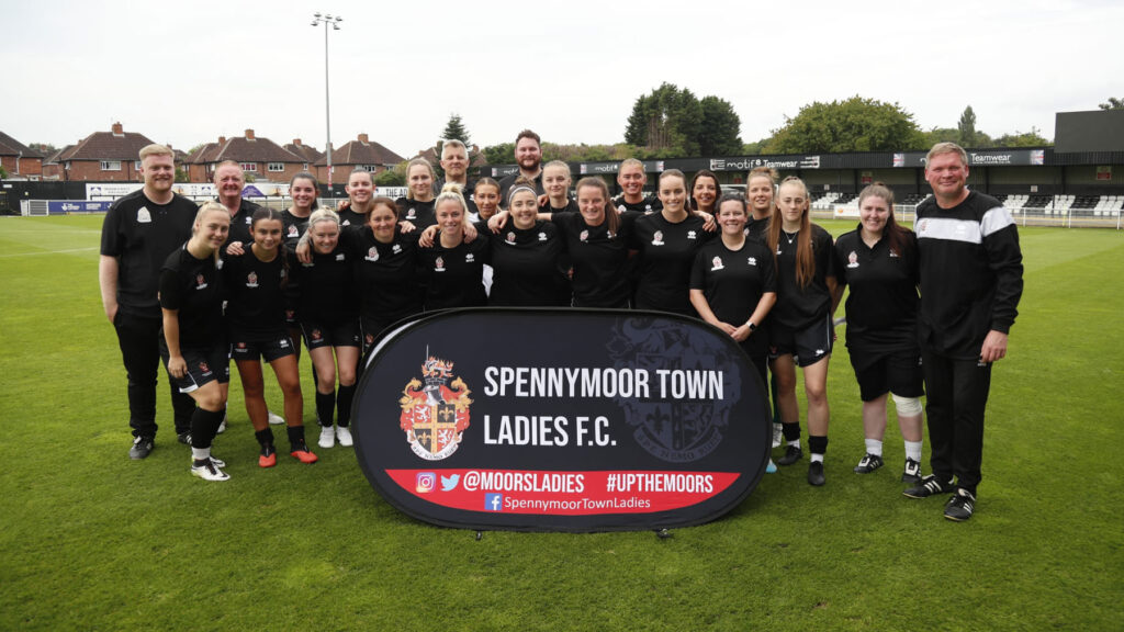 Spennymoor Town show their support for Inside Out campaign