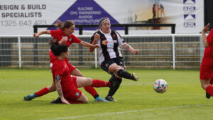 Alice Welch-Davison scores the winner for Spennymoor Town against Hull United