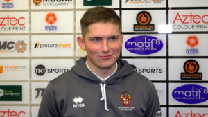 Spennymoor Town striker Will Harris