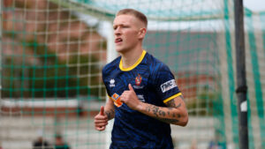 Spennymoor Town midfielder Danny Greenfield