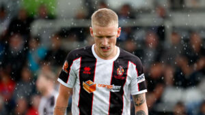 Spennymoor Town midfielder Danny Greenfield
