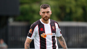 Spennymoor Town midfielder Callum Ross