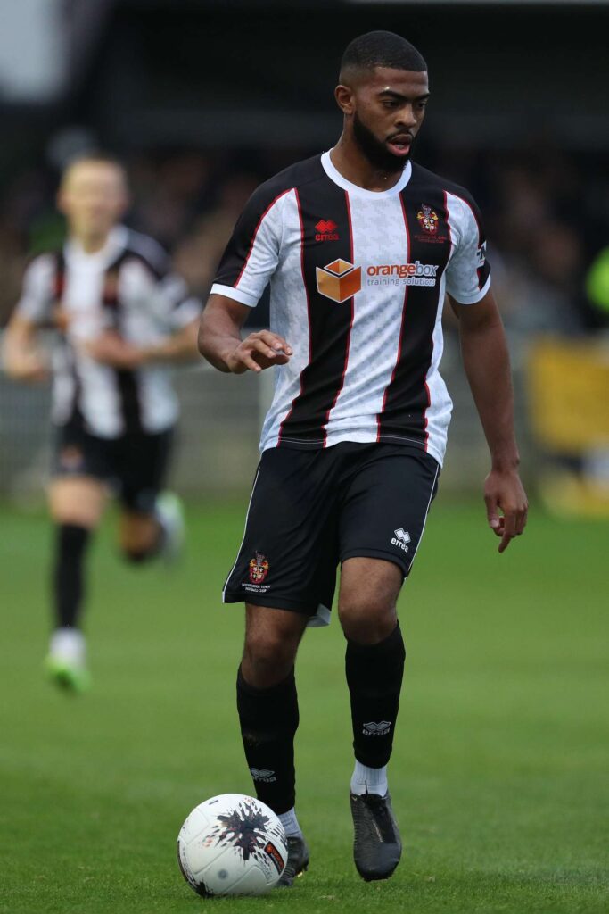 during the Vanarama National League North match between Spennymoor Town and Boston United at the Brewery Field, Spennymoor on Saturday 4th November 2023. (Photo: Mark Fletcher | MI News)