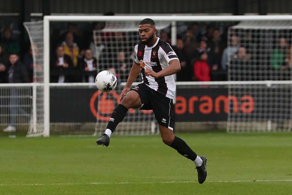 during the Vanarama National League North match between Spennymoor Town and Boston United at the Brewery Field, Spennymoor on Saturday 4th November 2023. (Photo: Mark Fletcher | MI News)