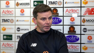 Spennymoor Town Assistant Manager Andy Inness