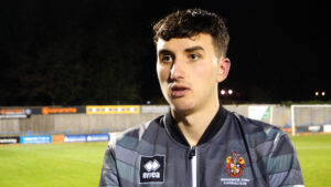 Spennymoor Town goalkeeper Michael Roxburgh