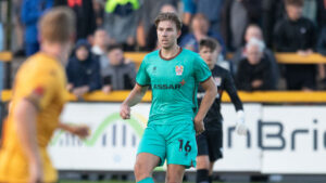 Defender Ben Hockenhull in action for Tranmere Rovers