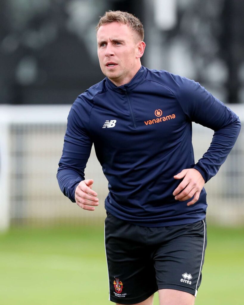 during the Vanarama National League North match between Spennymoor Town and Boston United at the Brewery Field, Spennymoor on Saturday 4th November 2023. (Photo: Mark Fletcher | MI News)