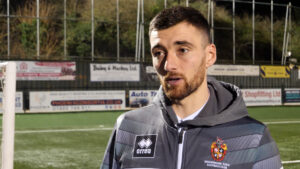 Spennymoor Town midfielder Callum Ross