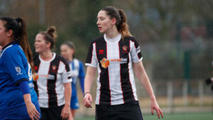 Spennymoor Town Ladies striker Abi Kisby