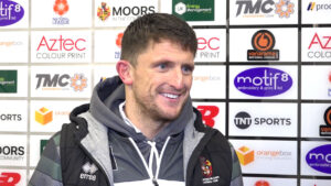 Spennymoor Town midfielder Rob Ramshaw