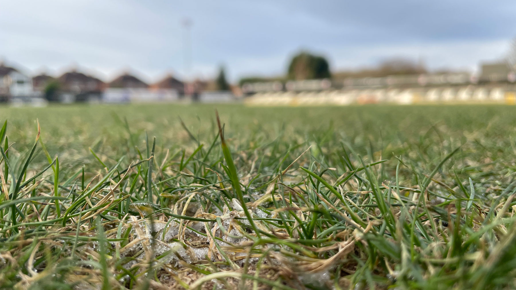 The pitch at Spennymoor Town