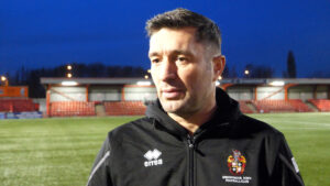 Spennymoor Town boss Graeme Lee