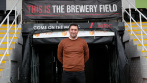 Spennymoor Town boss Graeme Lee at The Brewery Field