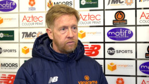 Spennymoor Town Assistant Manager Ian Clark