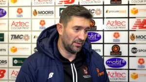 Spennymoor Town boss Graeme Lee