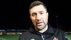 Spennymoor Town boss Graeme Lee