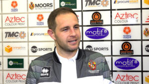 Spennymoor Town midfielder Matty Dolan