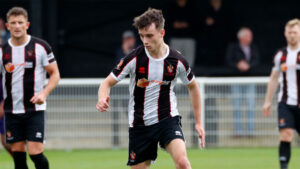 Winger Corey McKeown in action for Spennymoor Town