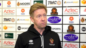 Spennymoor Town Assistant Manager Ian Clark